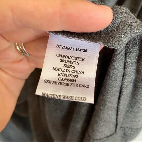 Altar'd State Long Sleeve Dress Gray Sz Small - Picture 9 of 11